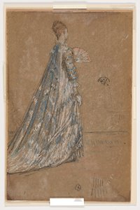 O vestido azul de James Abbott McNeill Whistler