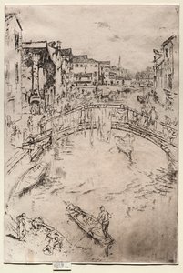 A ponte, 1886. de James Abbott McNeill Whistler