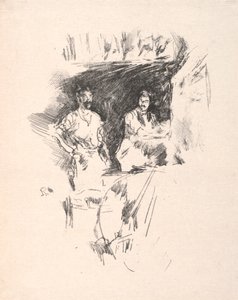 Os Irmãos, 1895. de James Abbott McNeill Whistler