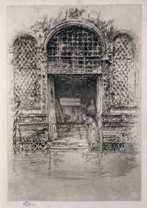 A porta, 1879-80 de James Abbott McNeill Whistler