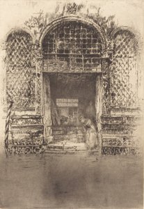 A Porta, 1880. de James Abbott McNeill Whistler