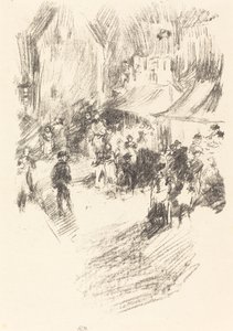 A Feira, 18951896. de James Abbott McNeill Whistler