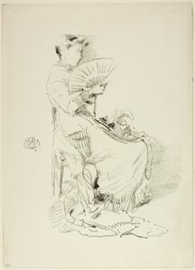 O fã, 1879 de James Abbott McNeill Whistler