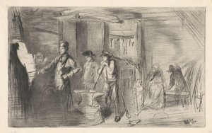 The Forge, 1861. de James Abbott McNeill Whistler