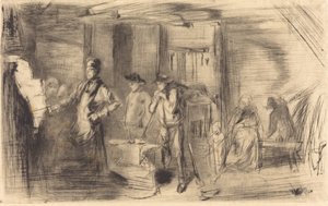 The Forge, 1861. de James Abbott McNeill Whistler