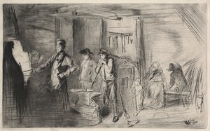 Forja, 1862. de James Abbott McNeill Whistler