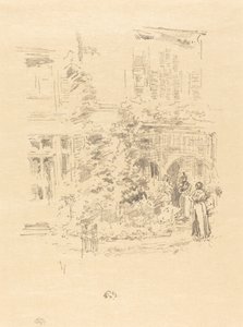 The Garden Porch, 1894. de James Abbott McNeill Whistler