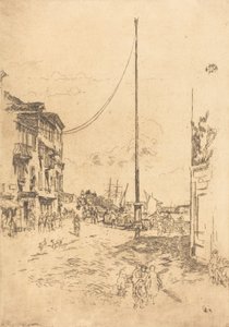 O Pequeno Mastro, 1880. de James Abbott McNeill Whistler