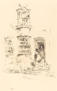 Os Pequenos Passos, Lyme Regis, 18951896. de James Abbott McNeill Whistler