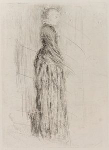 The Little Velvet Dress, 1873. de James Abbott McNeill Whistler