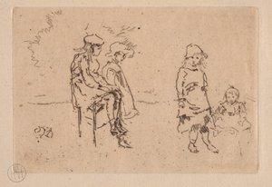 As crianças Menpes. de James Abbott McNeill Whistler