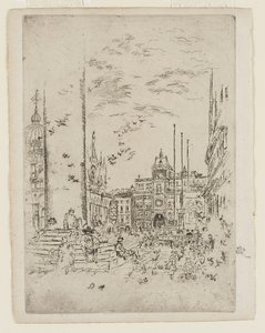 A Piazzetta de James Abbott McNeill Whistler