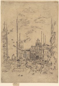 O Piazzetta, 1879-1880. de James Abbott McNeill Whistler