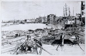 A piscina de James Abbott McNeill Whistler