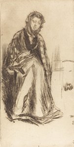 A viúva escocesa, 1875. de James Abbott McNeill Whistler