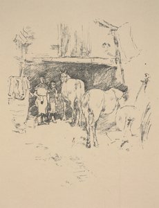 The Smith&39;s Yard de James Abbott McNeill Whistler