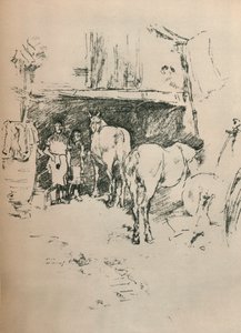 The Smiths Yard, 1895 de James Abbott McNeill Whistler