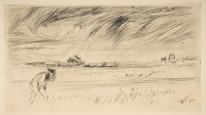 A tempestade, 1861. de James Abbott McNeill Whistler