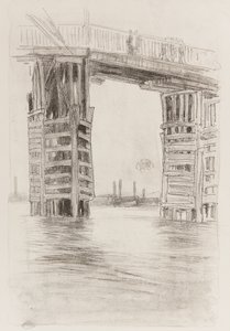 A Ponte Alta, 1878. de James Abbott McNeill Whistler