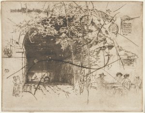 A balsa, nº 2, 1879-1880. de James Abbott McNeill Whistler