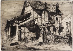 O Inseguro Cortiço do "Twelve Etchings from Nature" de James Abbott McNeill Whistler