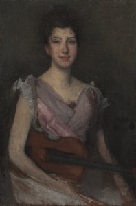 The Violin Player, c.1894 (óleo sobre tela) de James Abbott McNeill Whistler