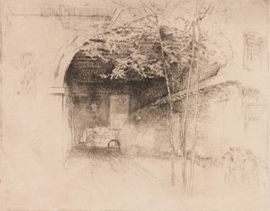 Traghetto, 1879-1880. de James Abbott McNeill Whistler