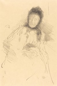 Esboço Inacabado de Lady Haden, 1895. de James Abbott McNeill Whistler