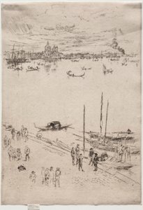 Veneza na vertical. de James Abbott McNeill Whistler