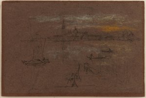 Veneza, 1880. de James Abbott McNeill Whistler