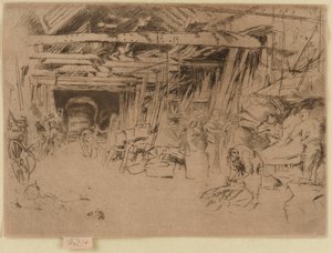 Wheelwright, 1879-1880. de James Abbott McNeill Whistler