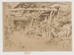 Wheelwright, 1879-1880. de James Abbott McNeill Whistler
