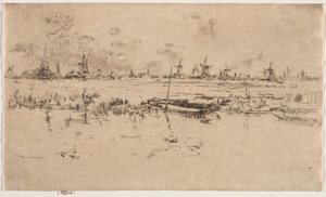 Zaandam. de James Abbott McNeill Whistler