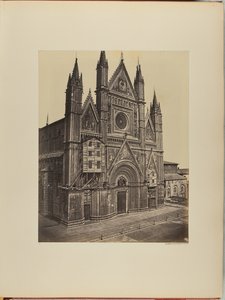 A fachada da Catedral de Orvieto de James Anderson