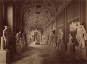 Salão das Estátuas, 1850s-60s.