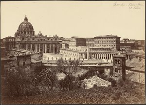 [Vista da Basílica de São Pedro] de James Anderson