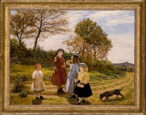 James Archer, Os Selecionadores de Flores - Gemälde, 1863