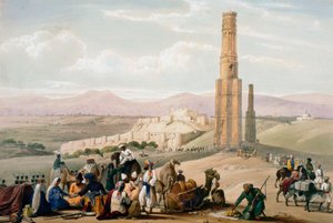 Fortaleza e cidadela de Ghanzi, Primeira Guerra Anglo-Afegã, 1838-1842 c1850.