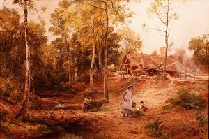O Outono em Gloucestershire Wood