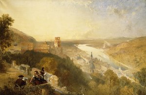Heidelberg do terraço de James Baker Pyne