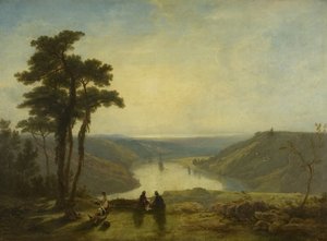 Vista do Avon de Durdham Down de James Baker Pyne