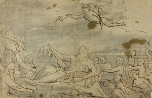 Estudo para o comércio ou o triunfo do Tamisa, 1767-80