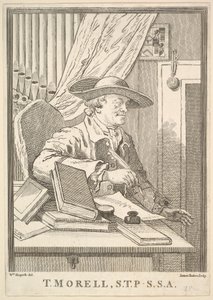 Thomas Morell, STP-SSA, fevereiro de 1762. de James Basire I