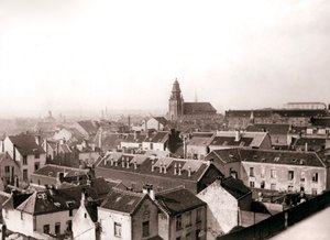 Skyline de Antuérpia, 1898. de James Batkin