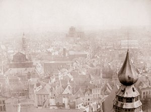 Skyline de Antuérpia, 1898. de James Batkin