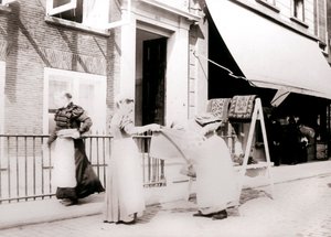Mulher, Roterdã, Holanda, 1898