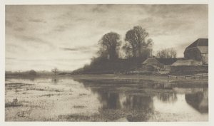 Ao entardecer, c.1880 - 90, impresso em abril de 1890 de James Booker Blakemore Wellington