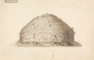 Túmulo de Juba II perto de Argel de James Bruce