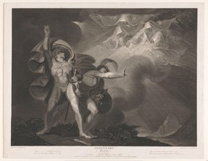 Três bruxas aparecem para Macbeth e Banquo Shakespeare / Macbeth (título no objeto)