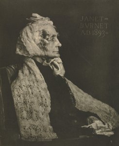 Trabalho de câmera: Janet Burnet, 1907.